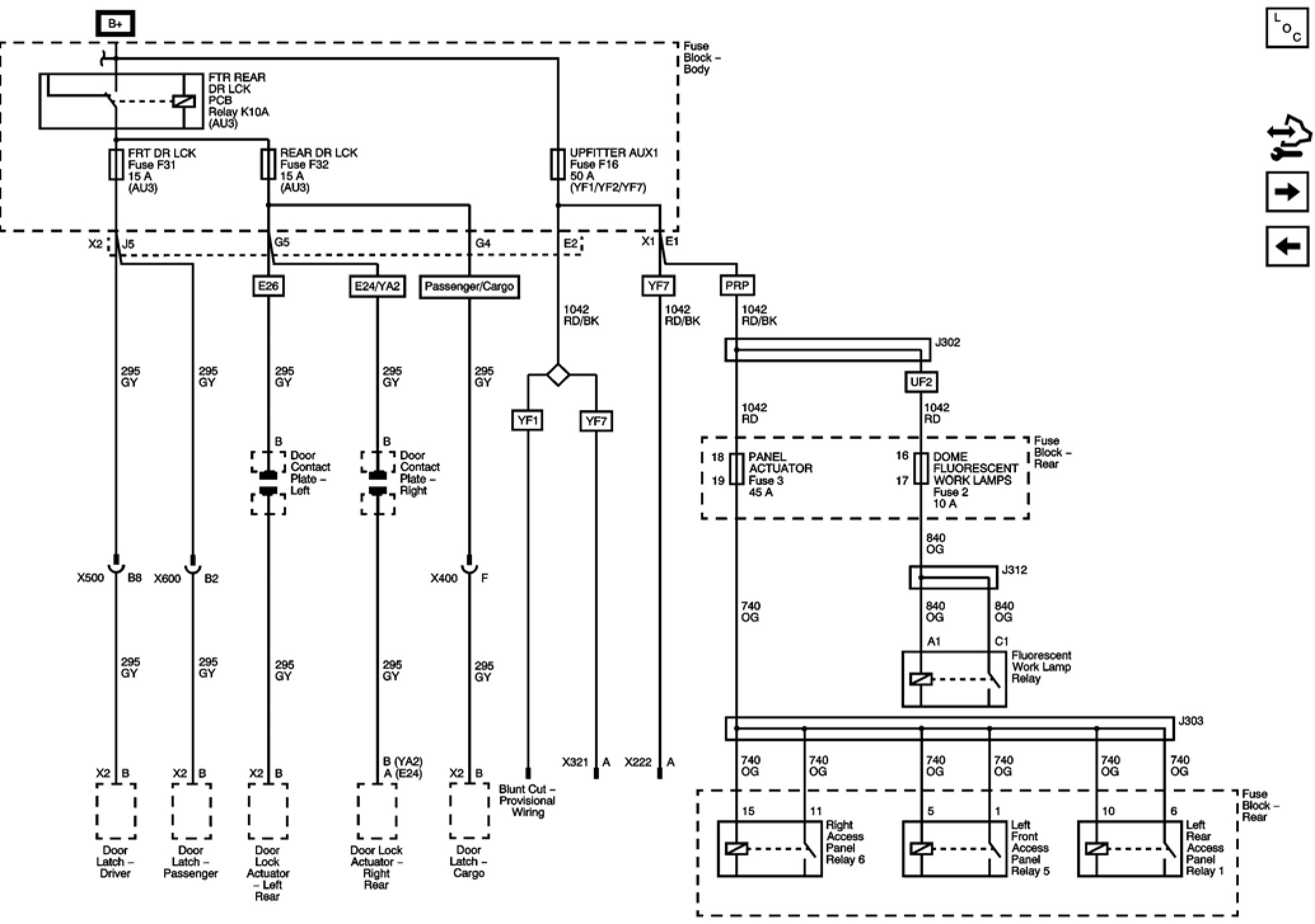 Factory service manual diagram
