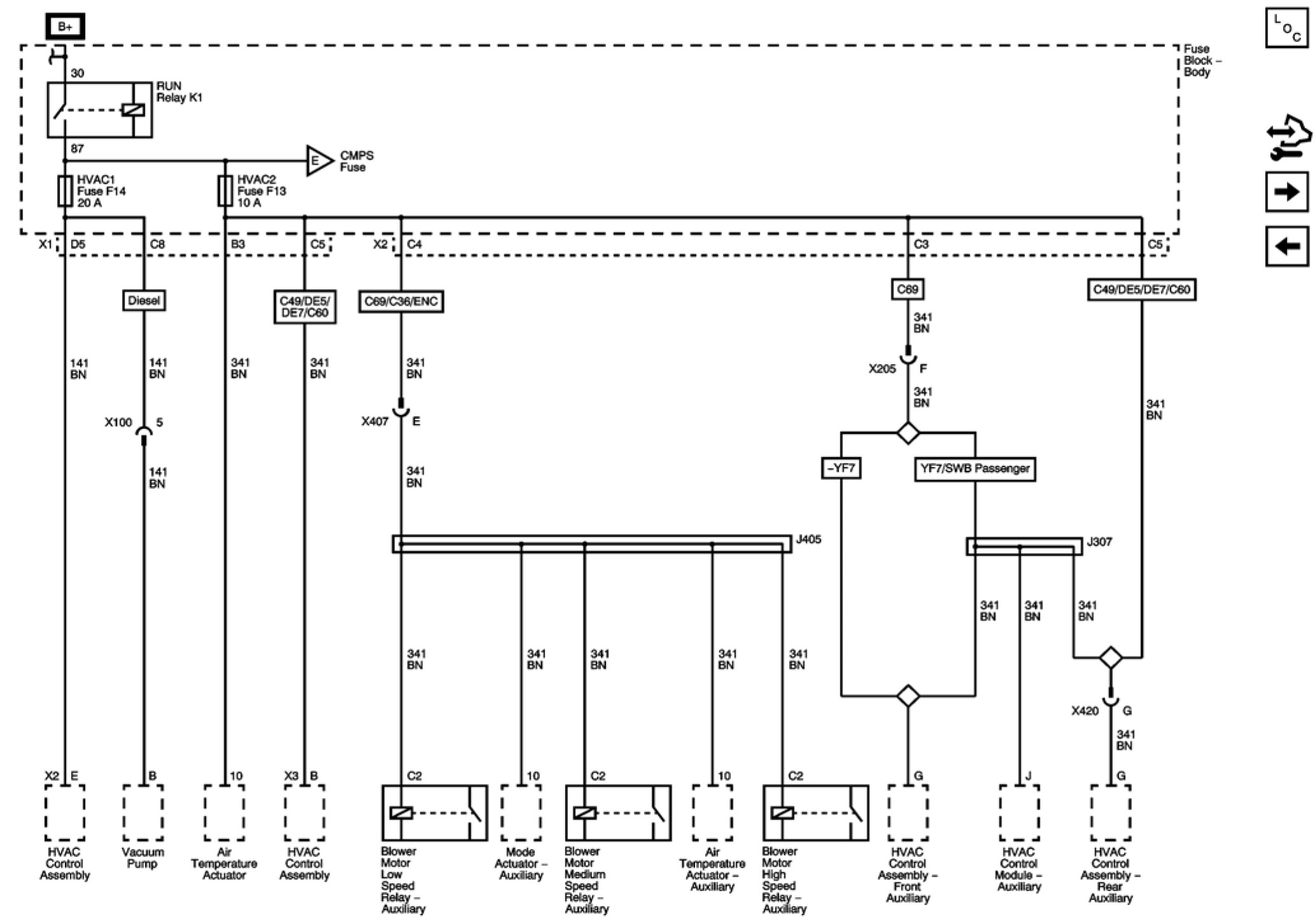 Factory service manual diagram