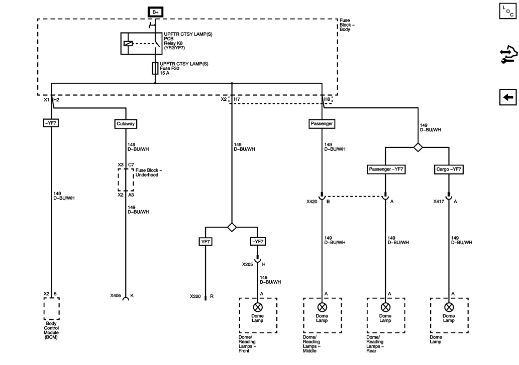 Factory service manual diagram