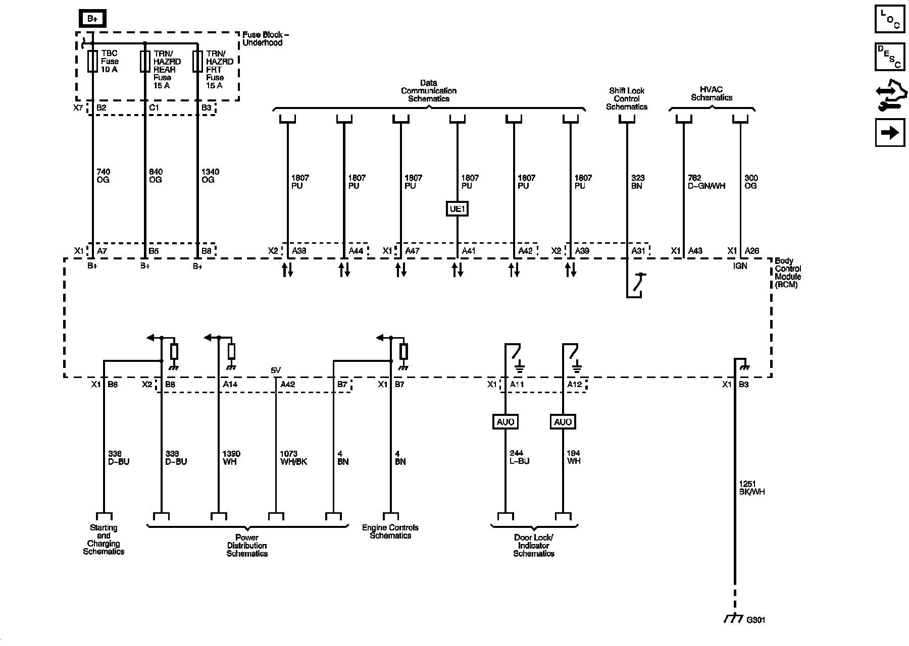 Factory service manual diagram