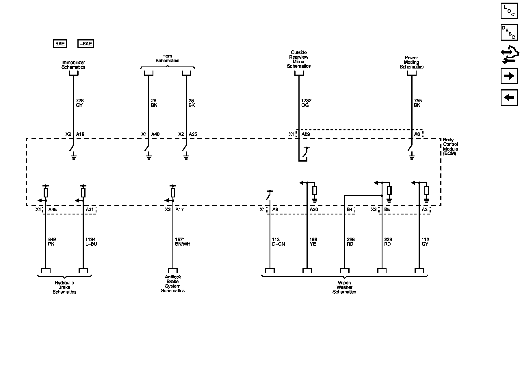 Factory service manual diagram