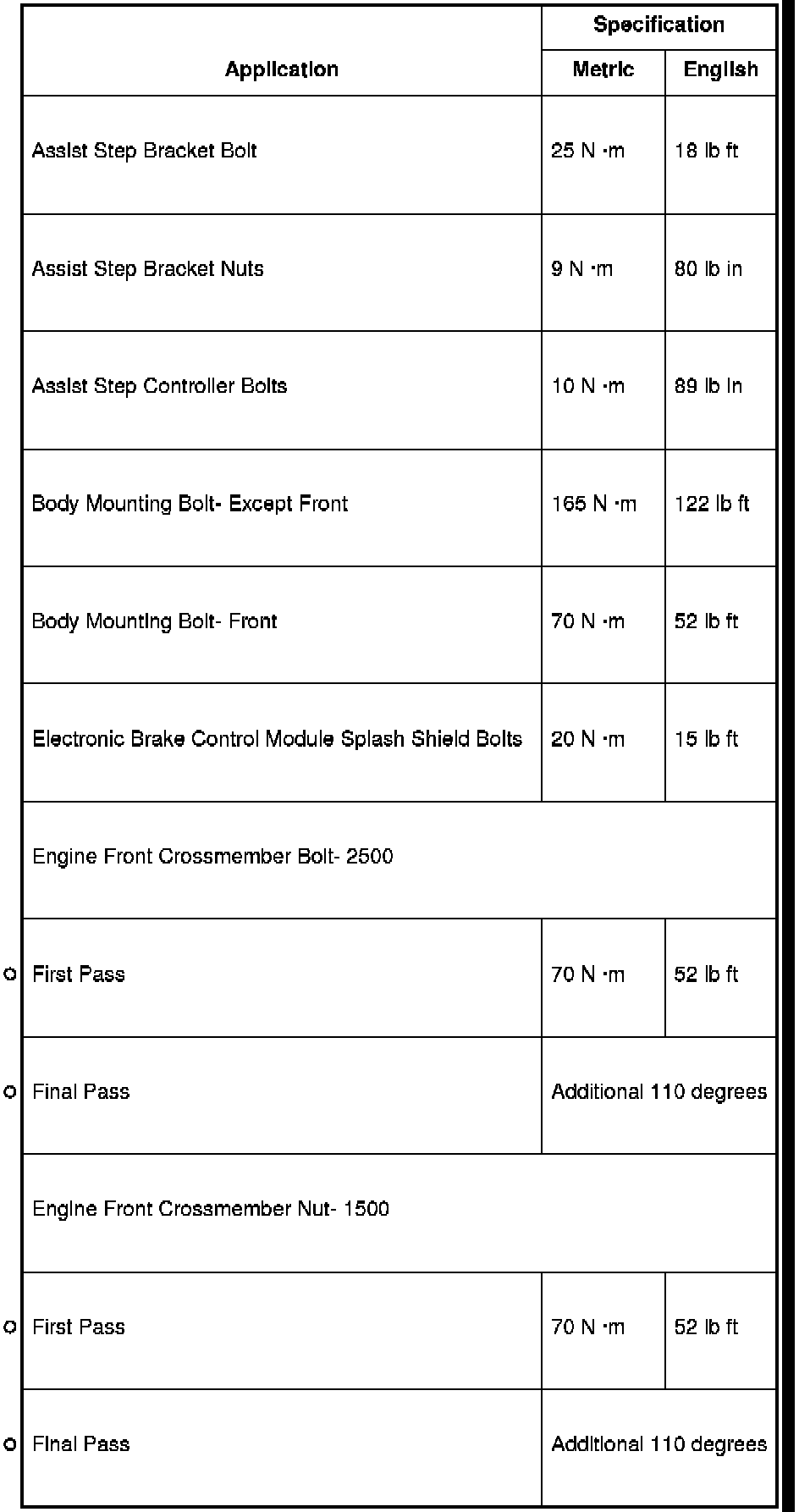 Factory service manual diagram