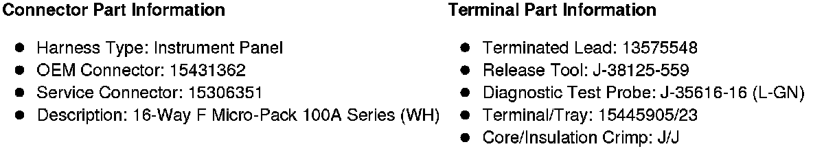 Factory service manual diagram