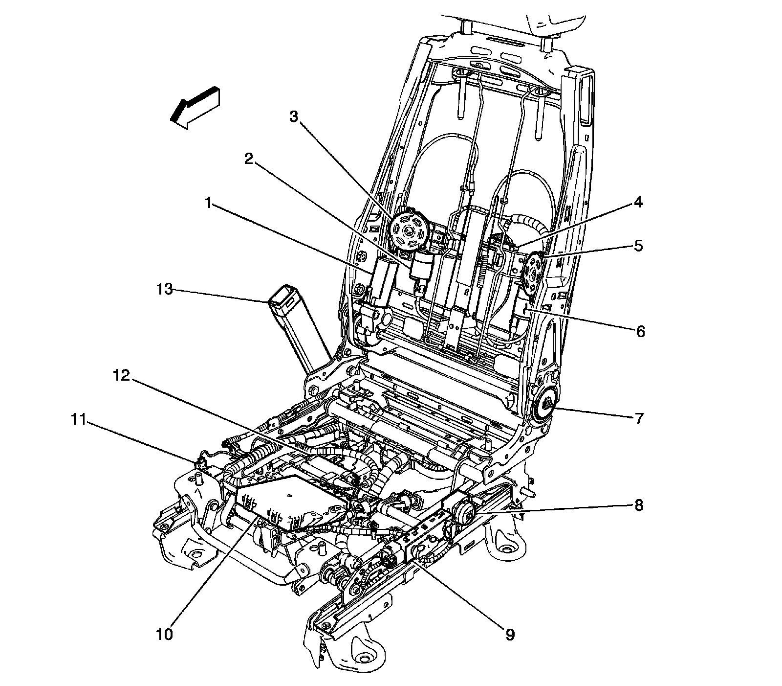 Factory service manual diagram