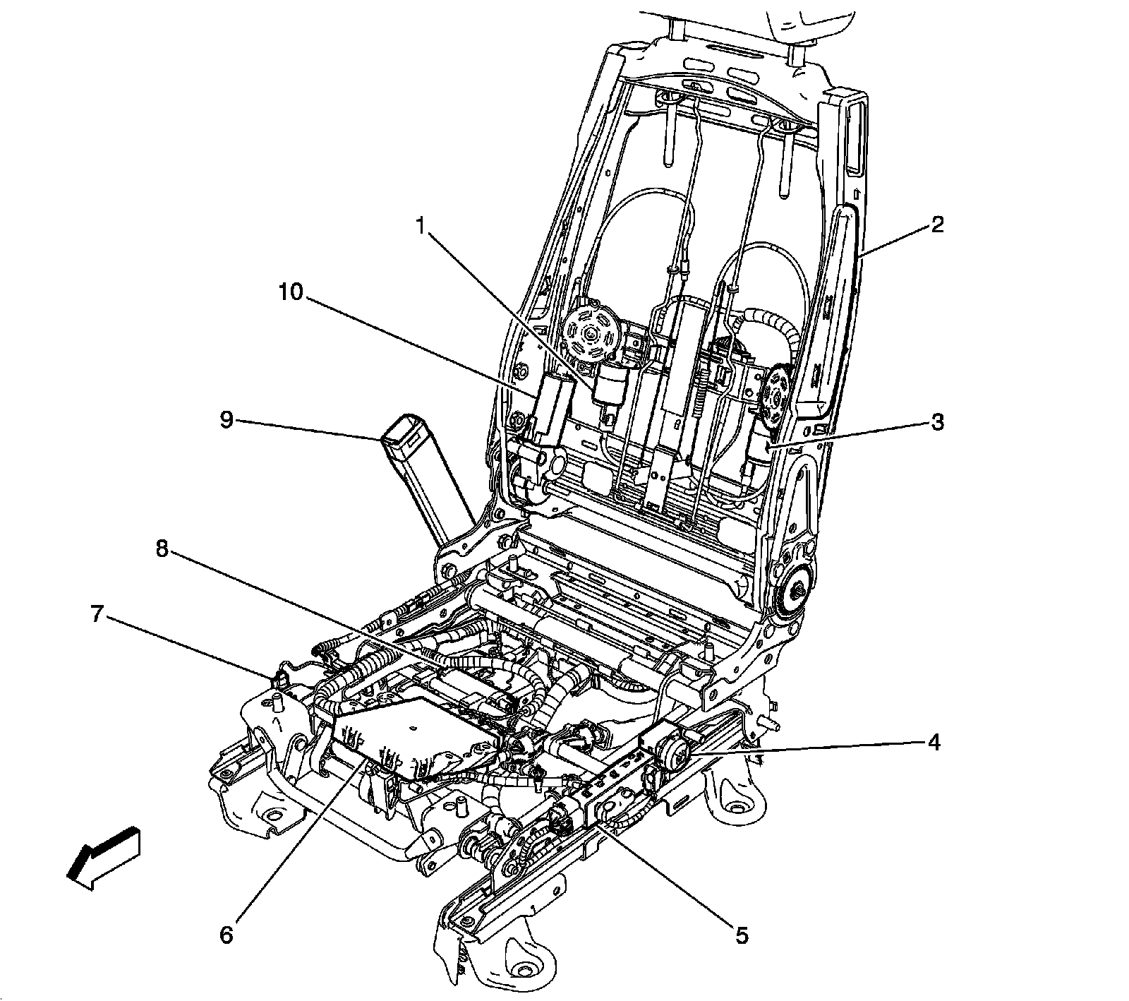 Factory service manual diagram