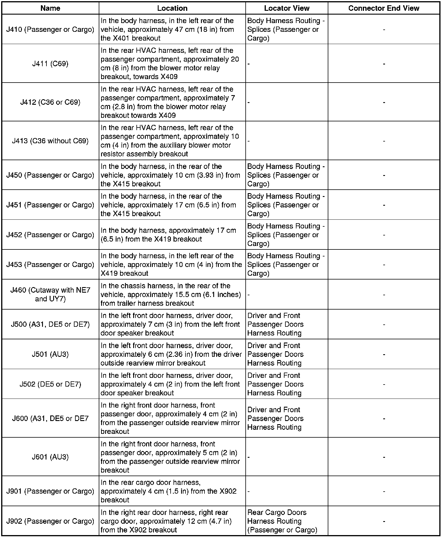 Factory service manual diagram