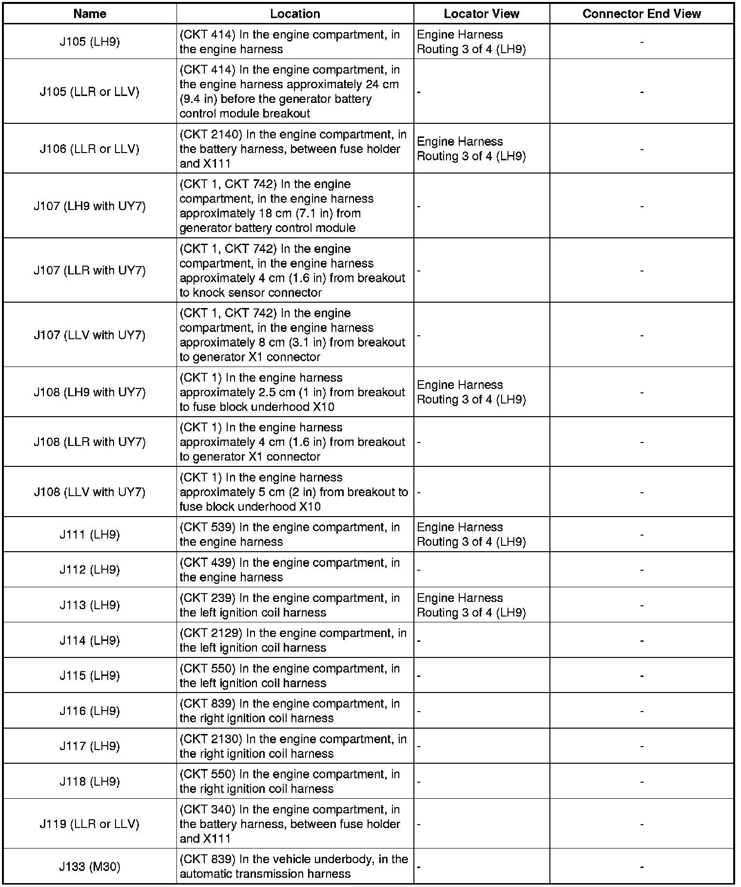 Factory service manual diagram