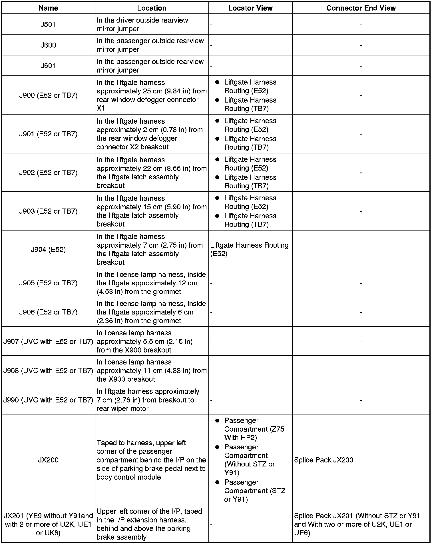 Factory service manual diagram