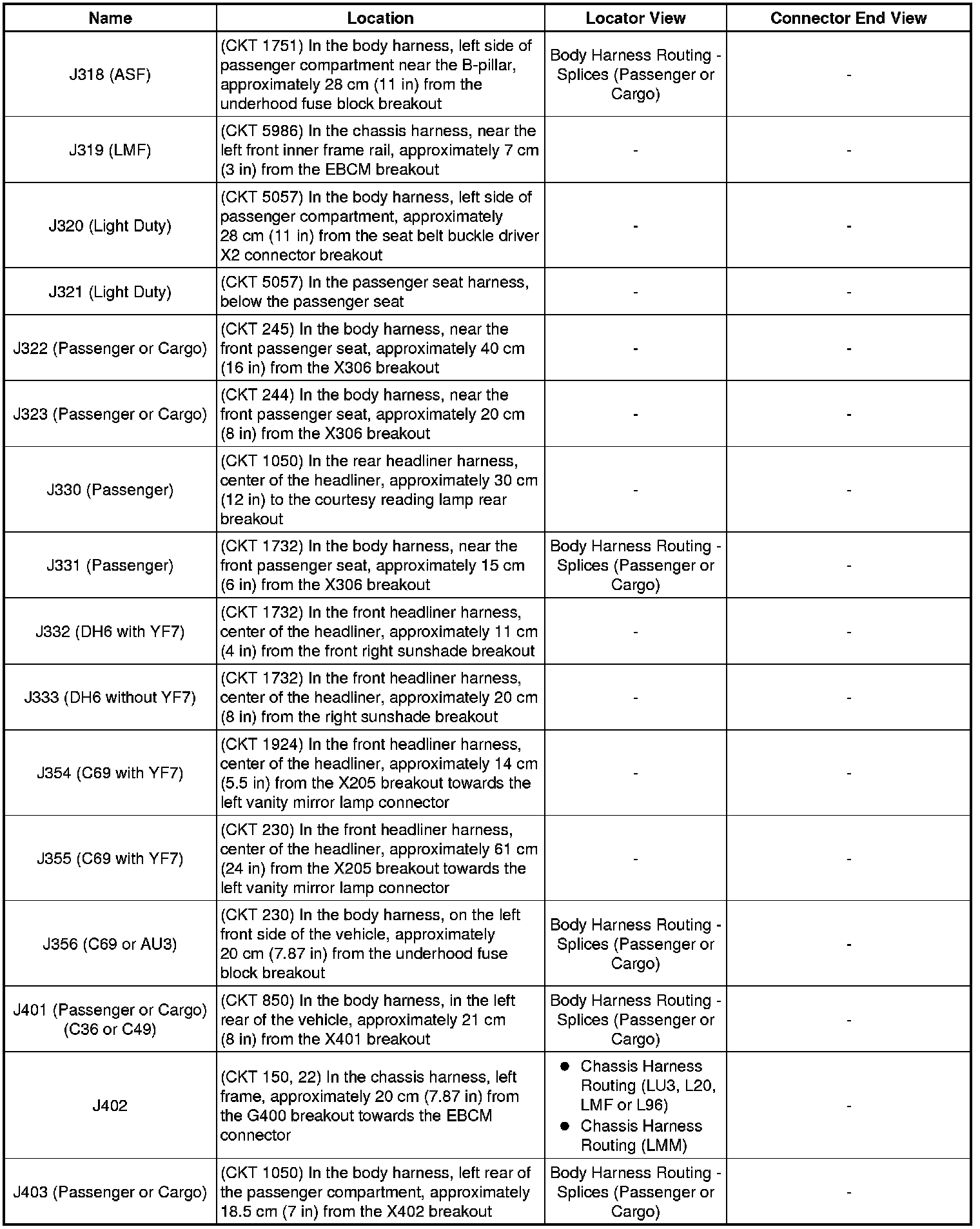 Factory service manual diagram