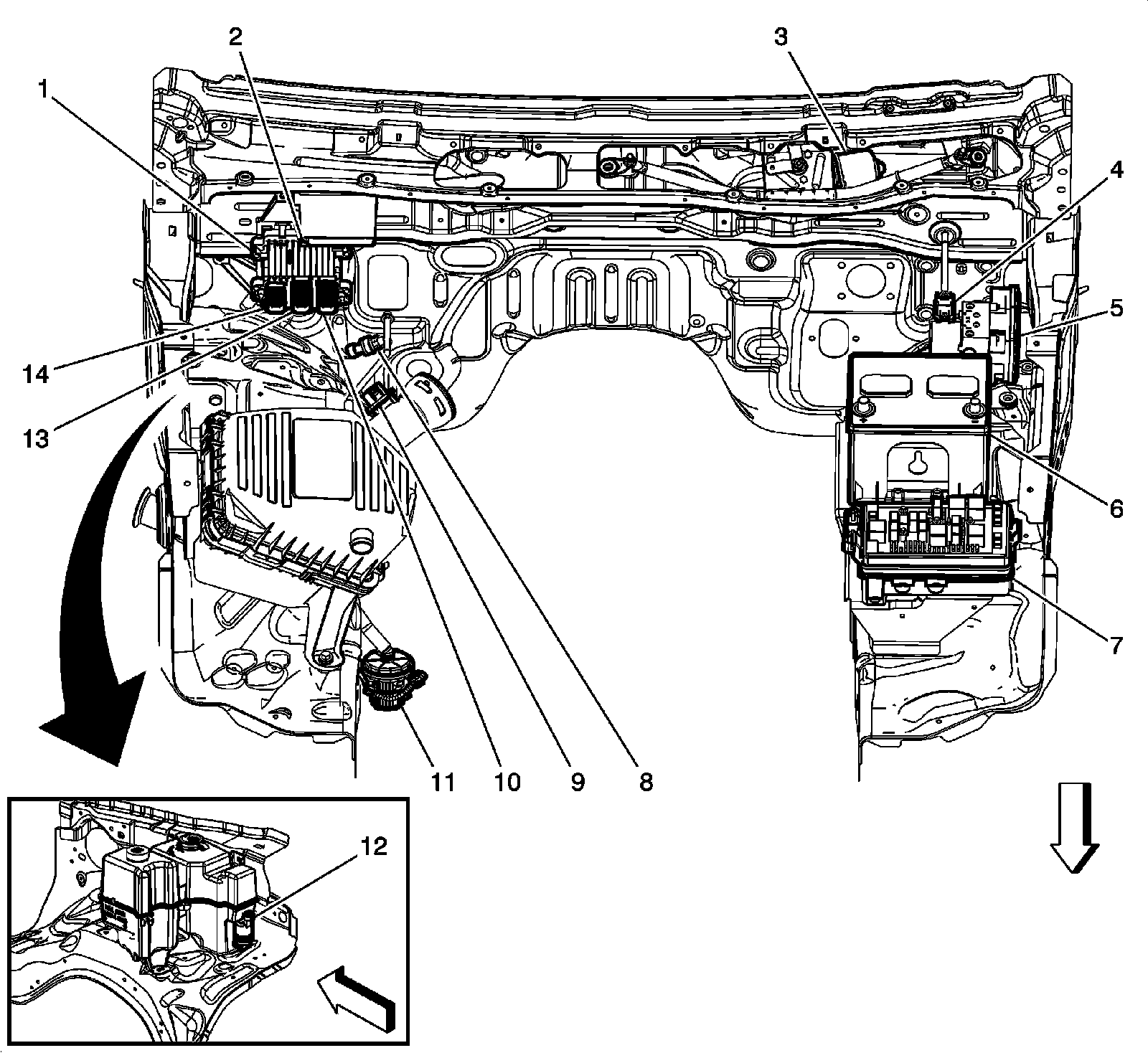 Factory service manual diagram