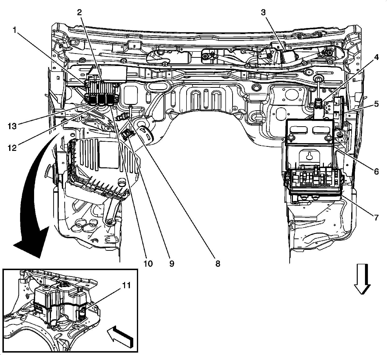 Factory service manual diagram