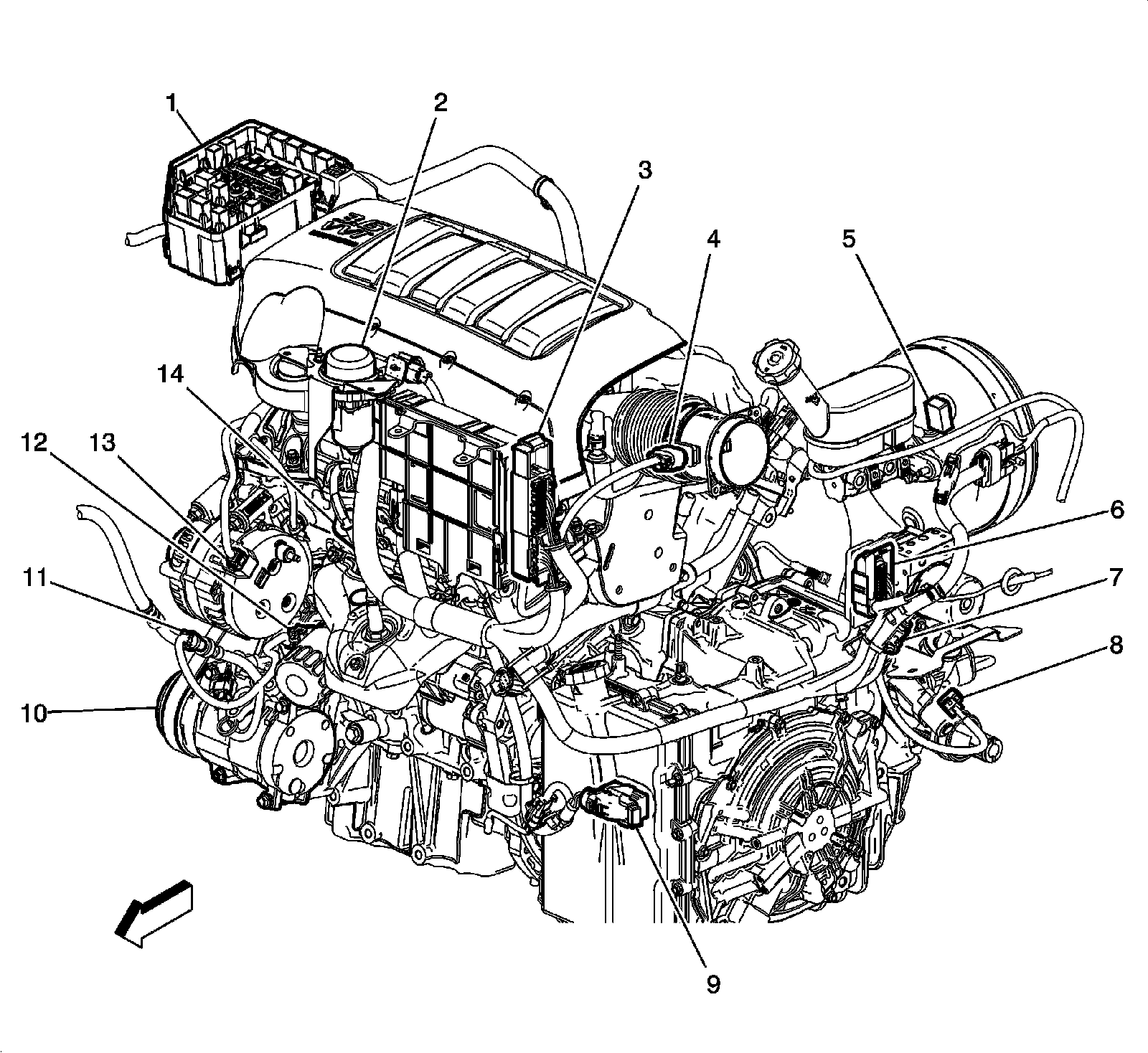Factory service manual diagram