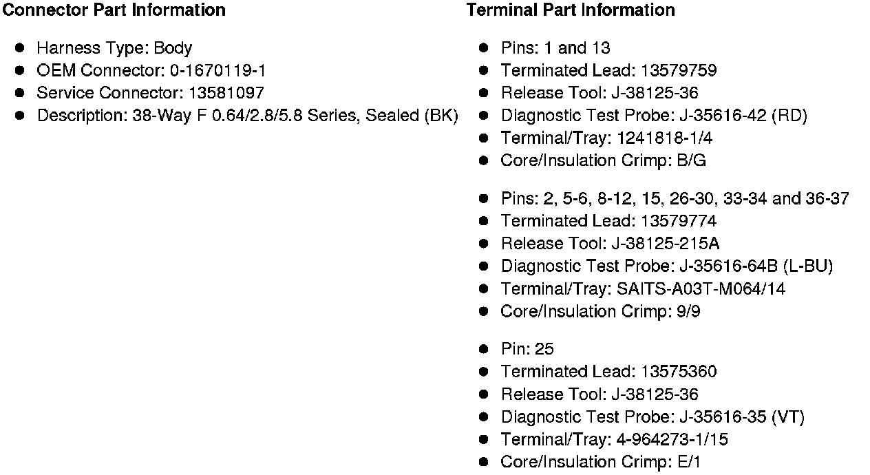 Factory service manual diagram