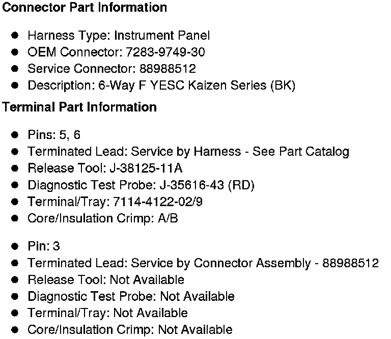 Factory service manual diagram