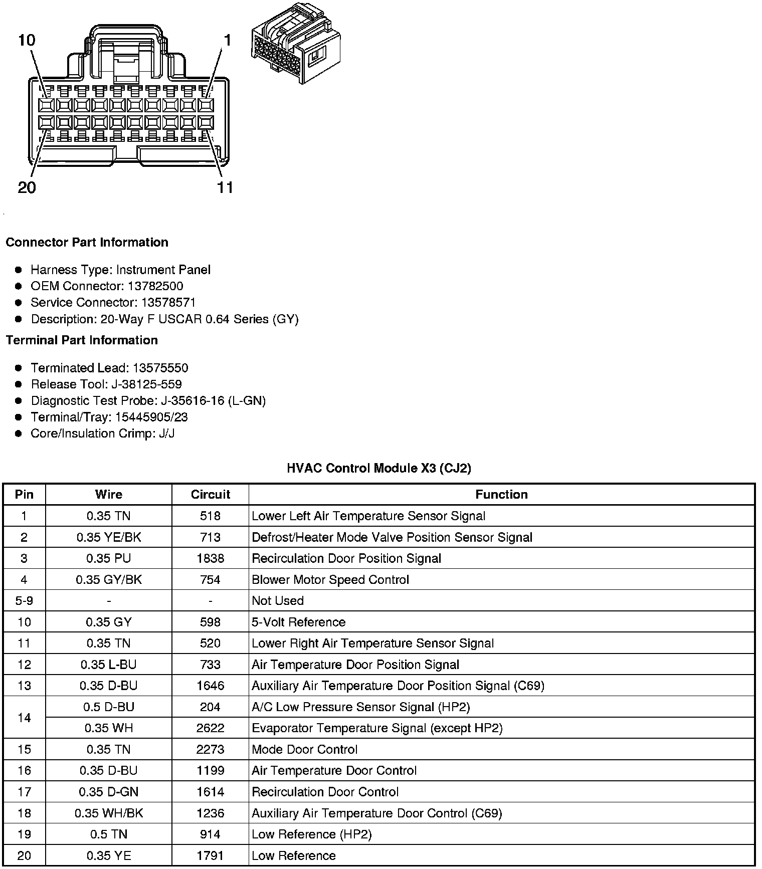 Factory service manual diagram