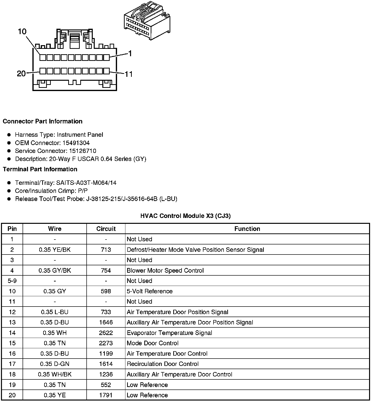 Factory service manual diagram