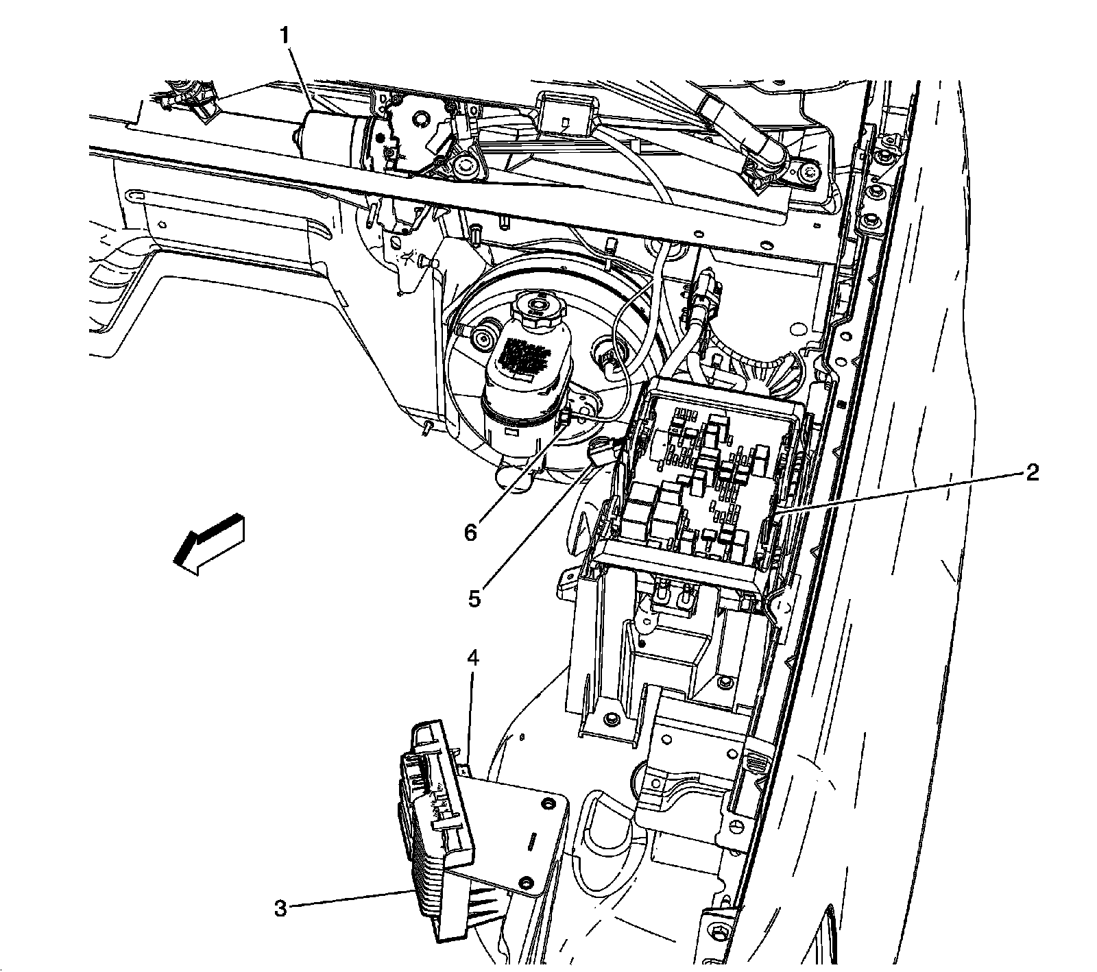 Factory service manual diagram