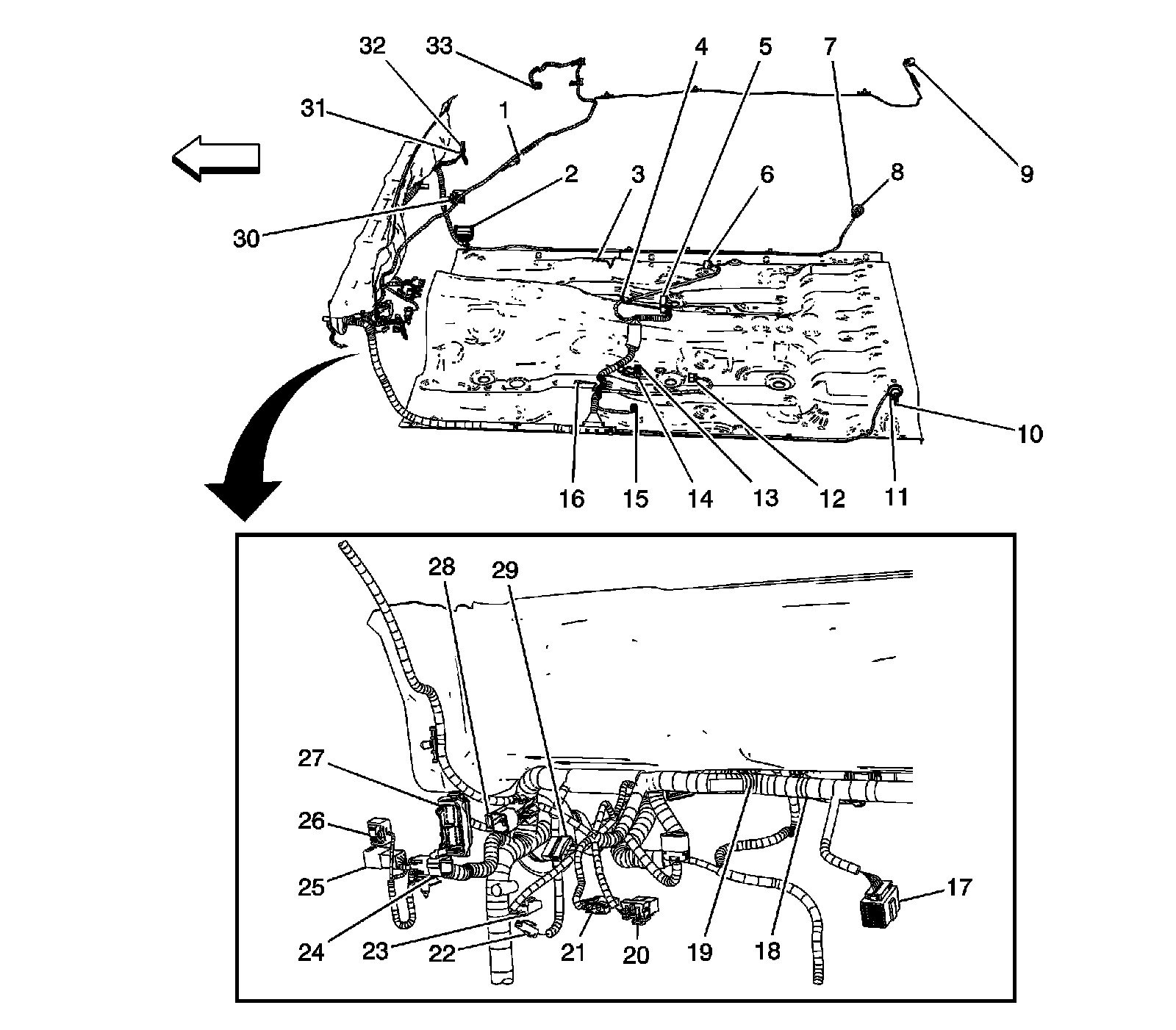Factory service manual diagram