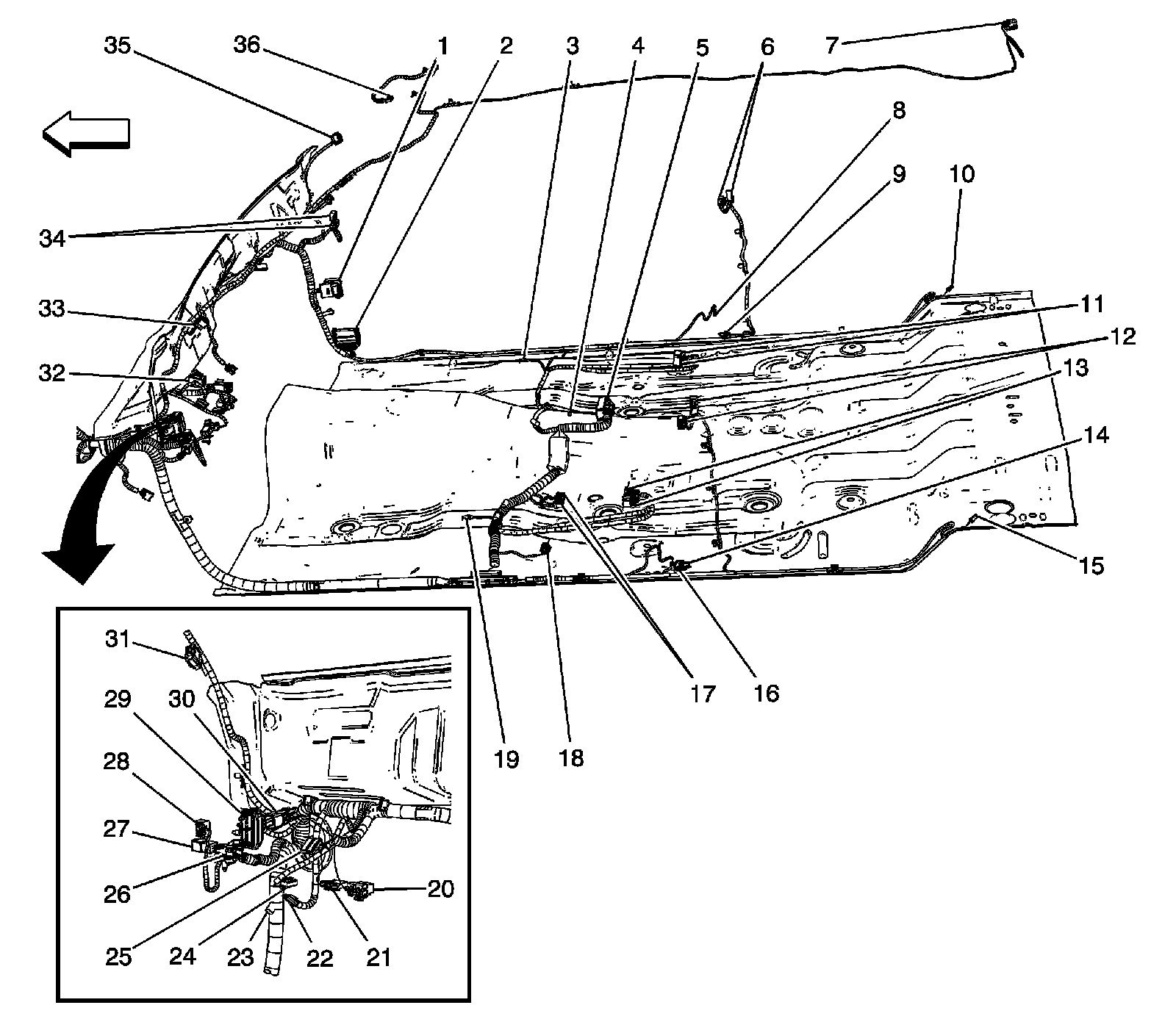 Factory service manual diagram