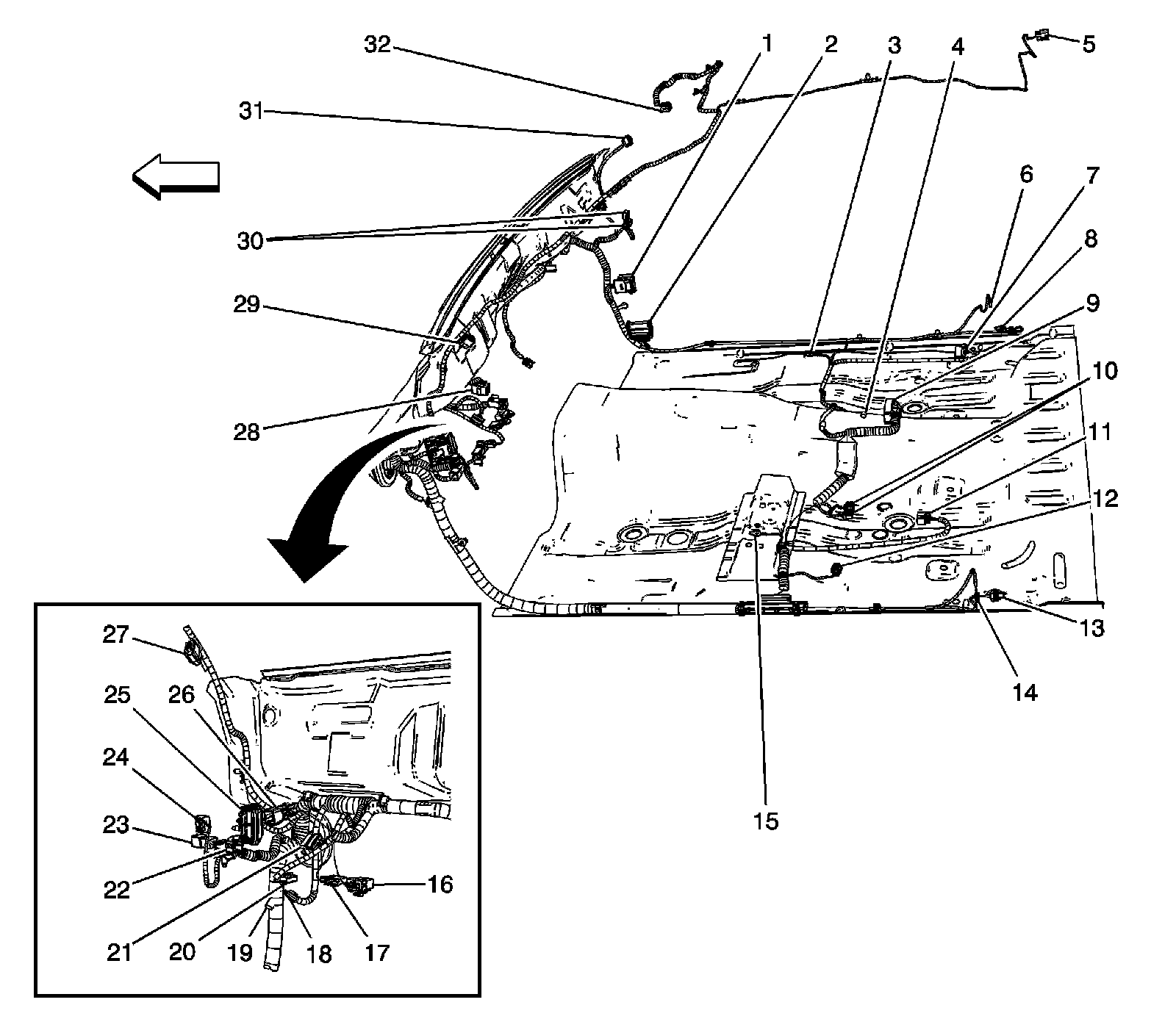Factory service manual diagram