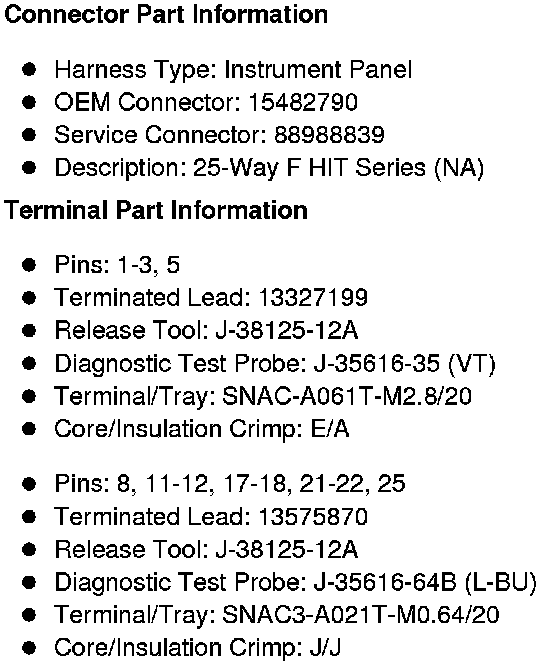 Factory service manual diagram