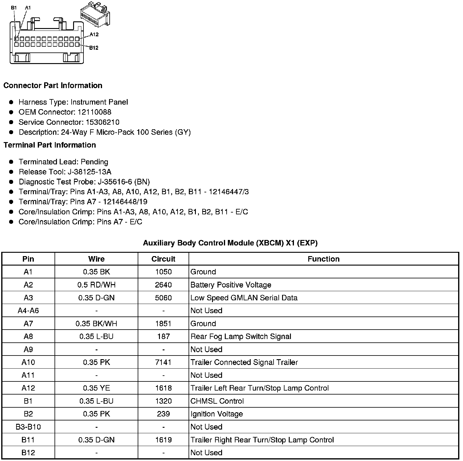 Factory service manual diagram