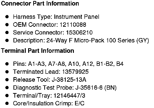 Factory service manual diagram