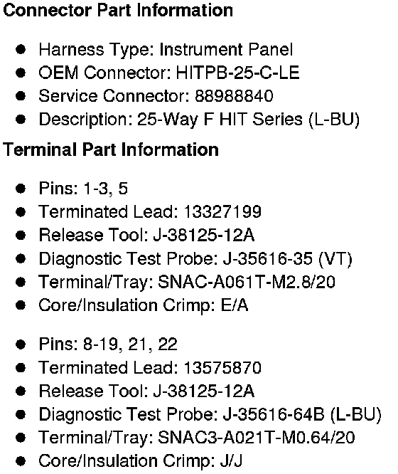 Factory service manual diagram