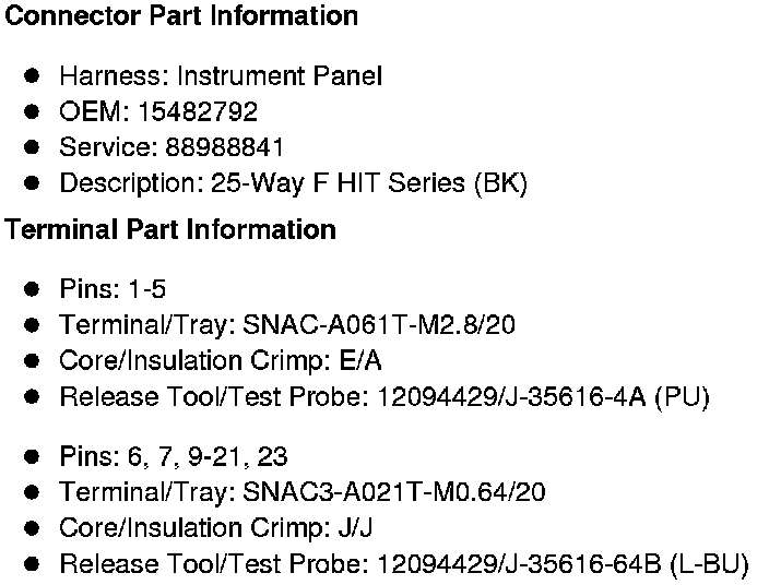 Factory service manual diagram