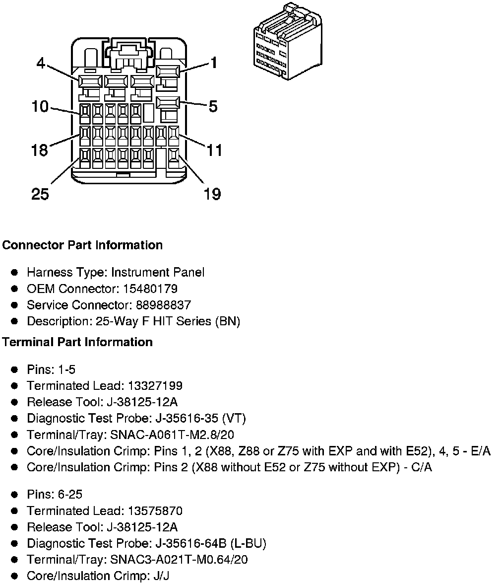 Factory service manual diagram