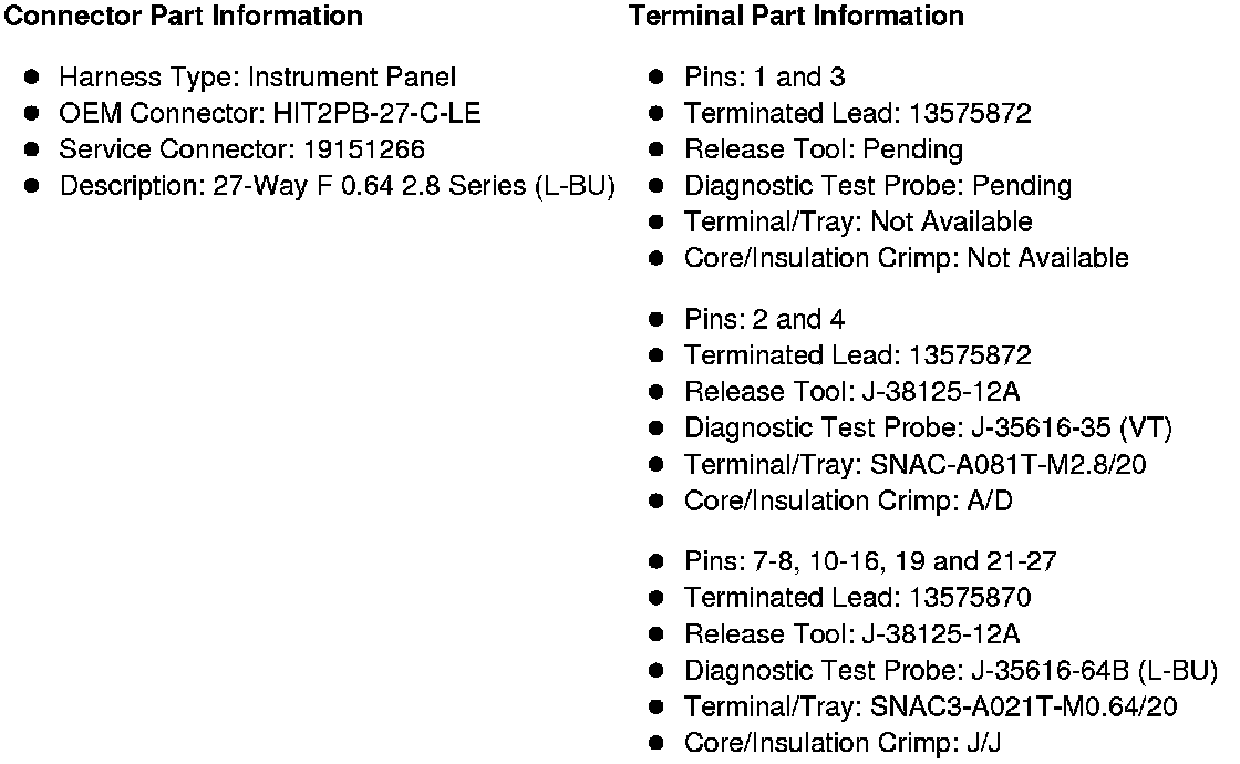 Factory service manual diagram