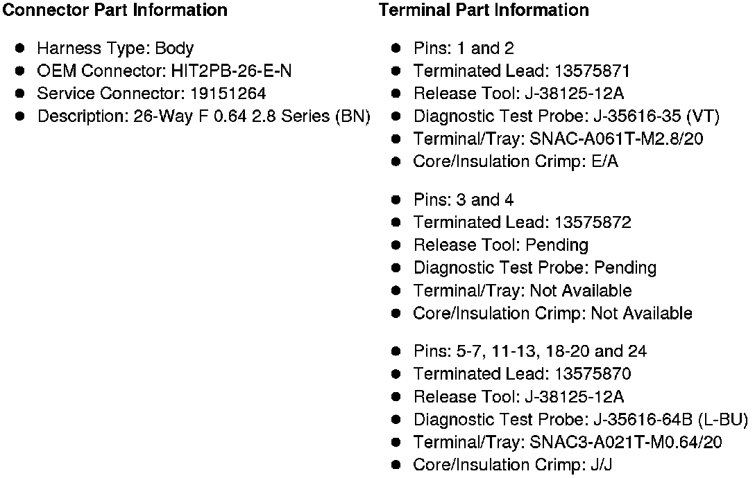 Factory service manual diagram