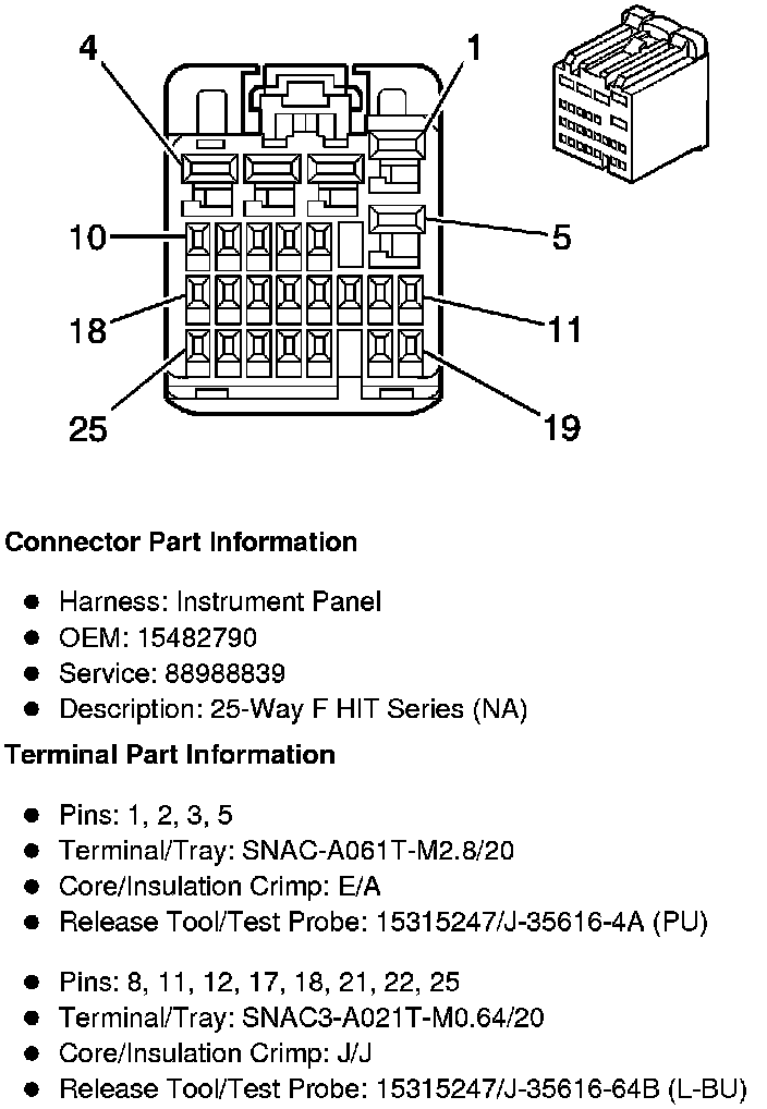 Factory service manual diagram