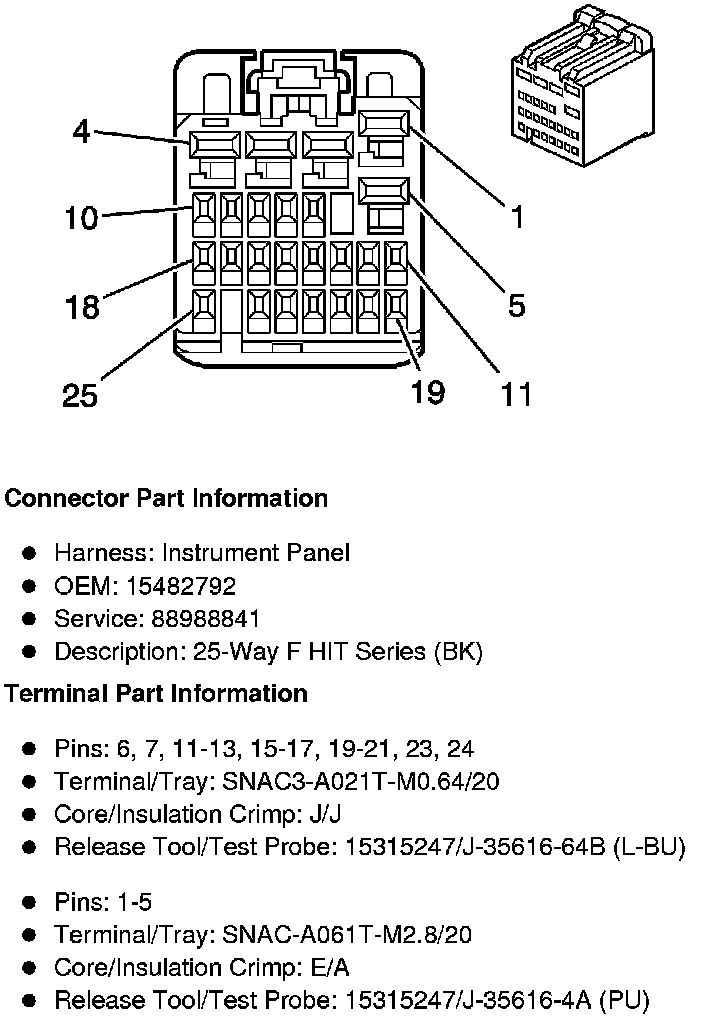 Factory service manual diagram