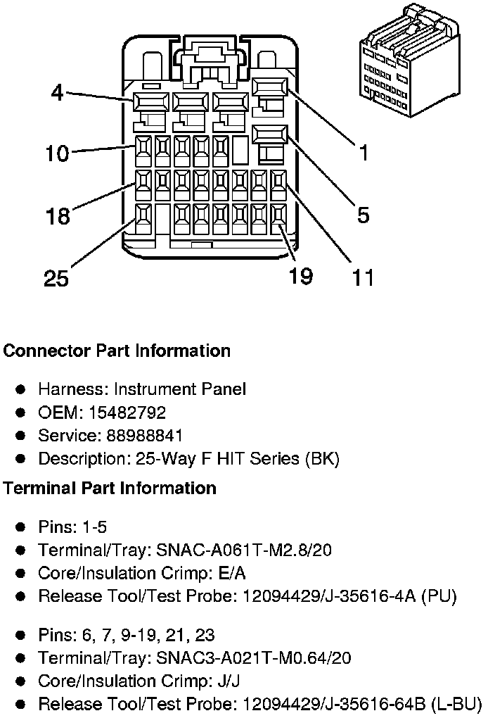 Factory service manual diagram