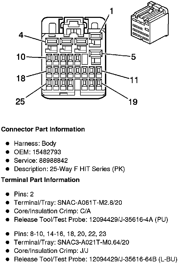 Factory service manual diagram