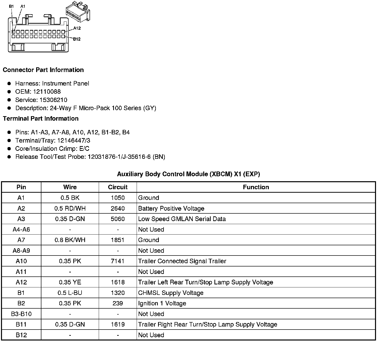 Factory service manual diagram