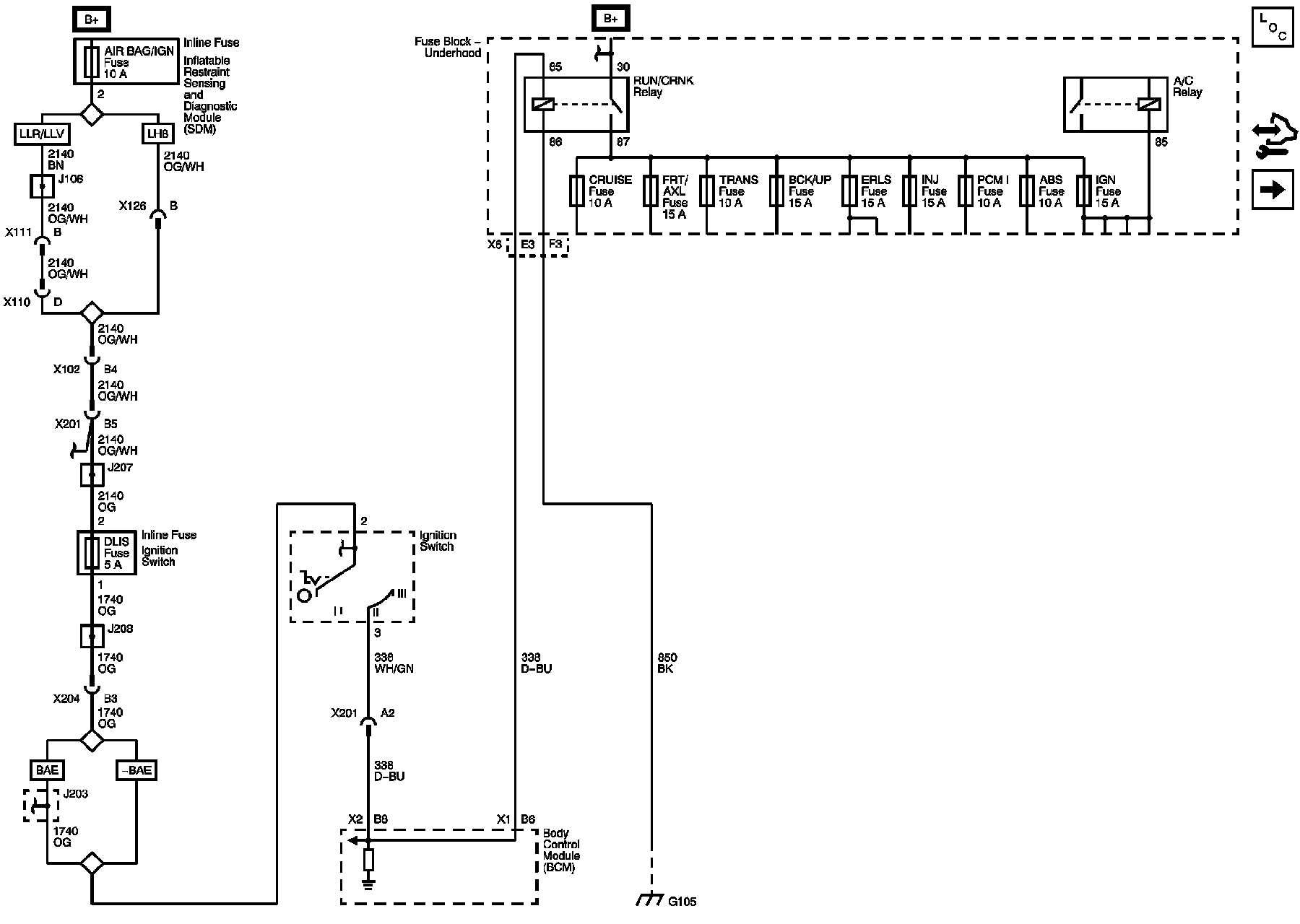 Factory service manual diagram