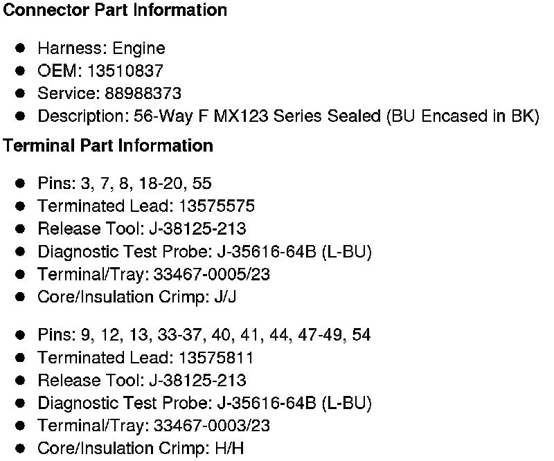 Factory service manual diagram