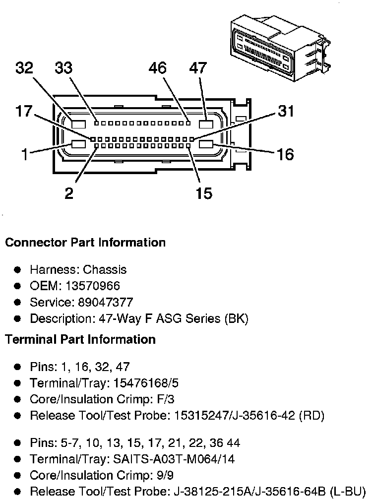 Factory service manual diagram