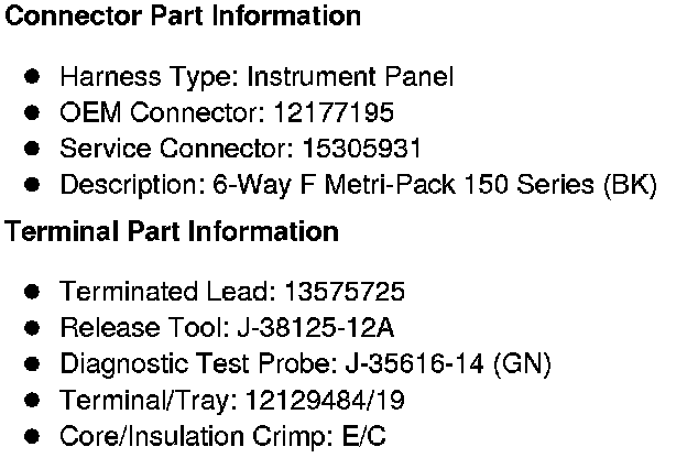 Factory service manual diagram