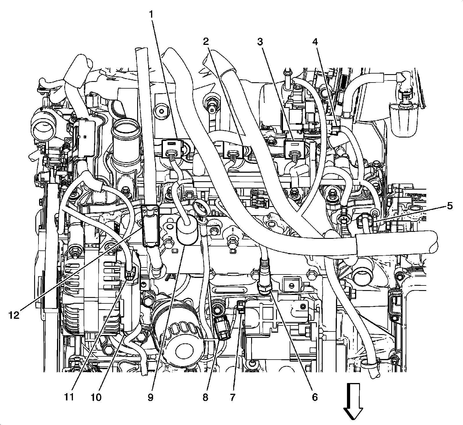 Factory service manual diagram
