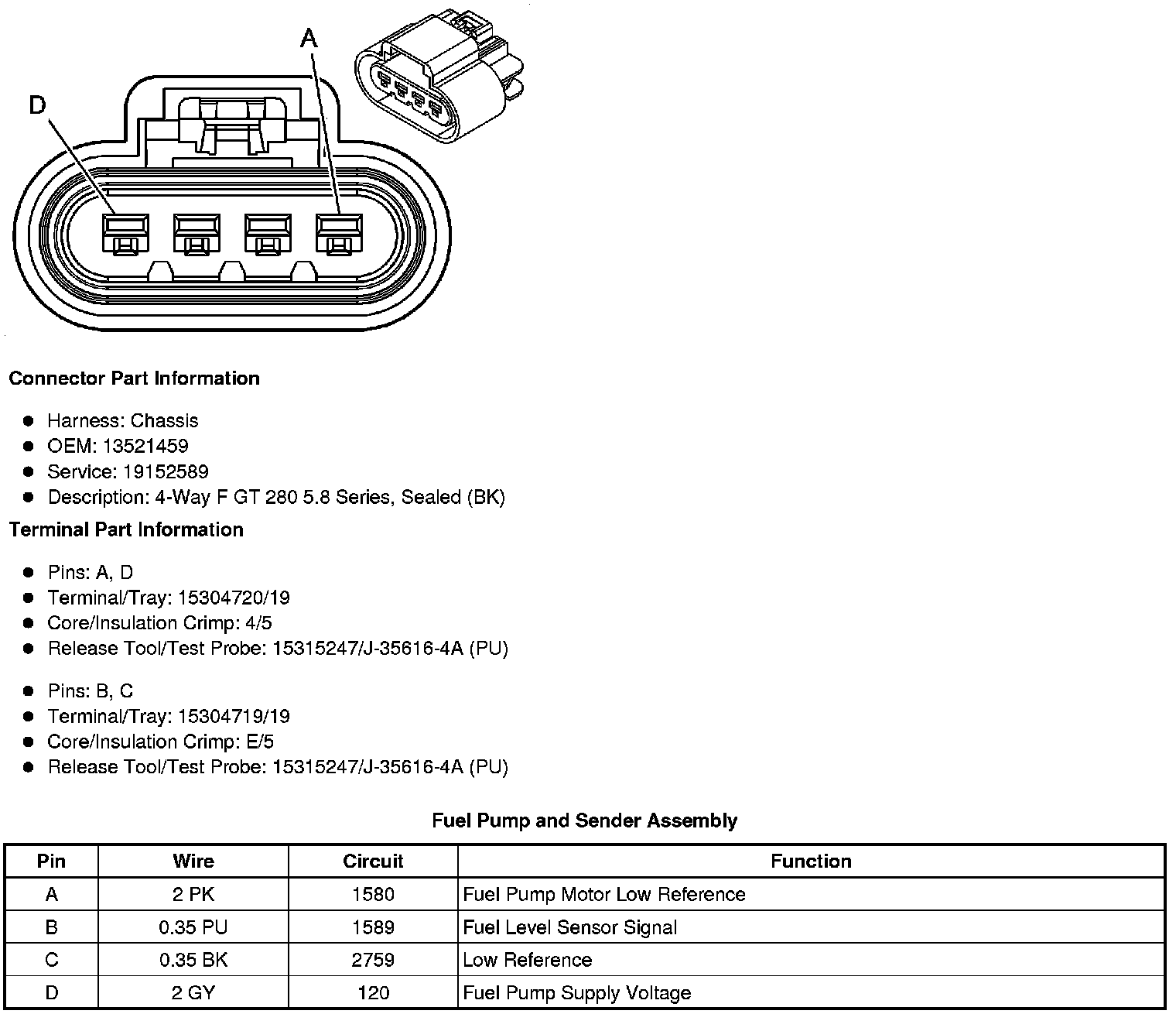Factory service manual diagram