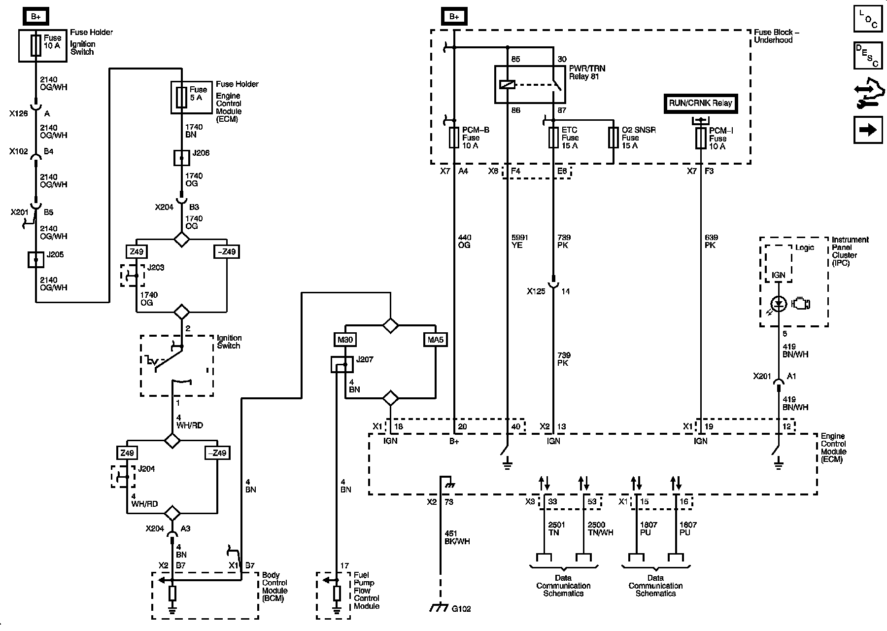 Factory service manual diagram