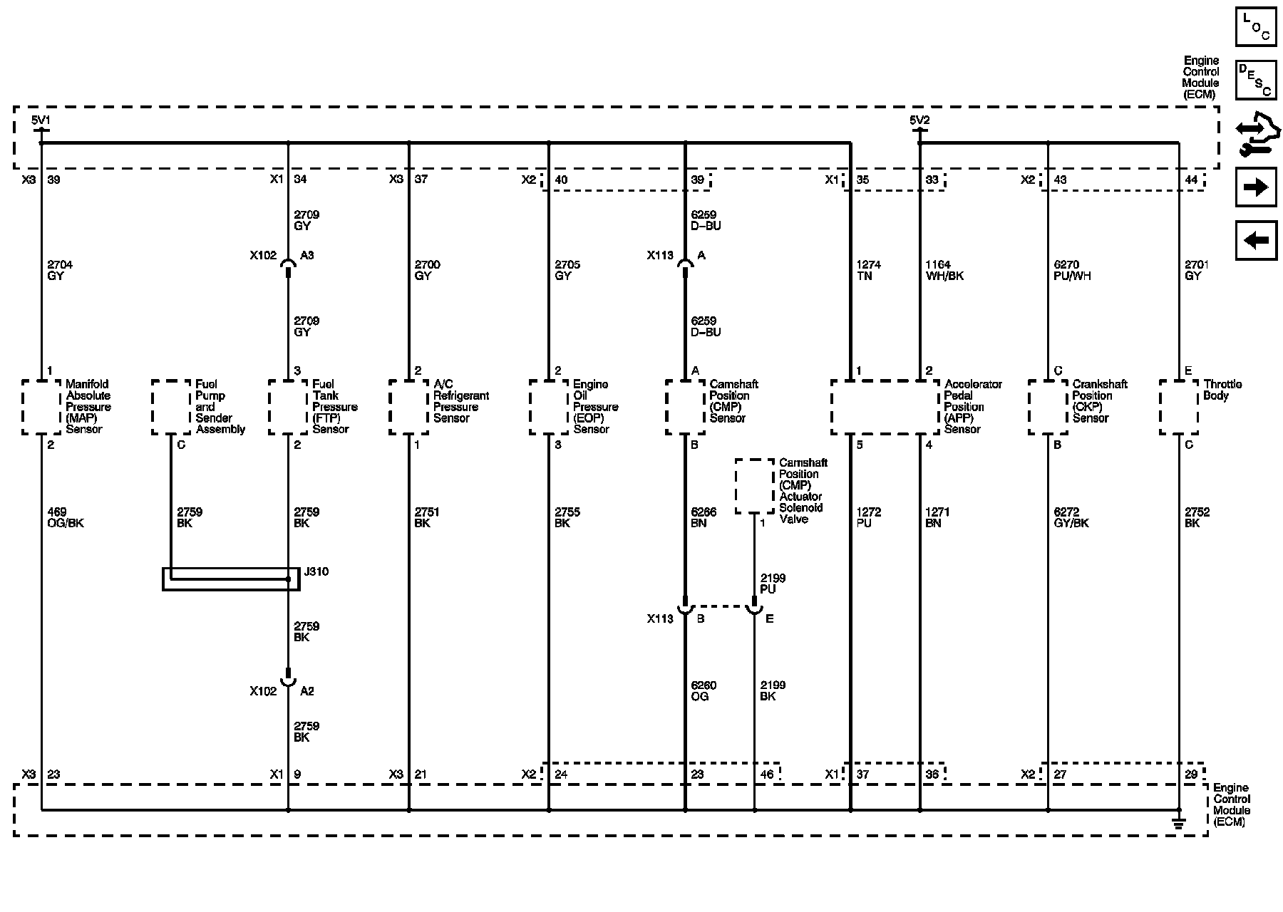 Factory service manual diagram