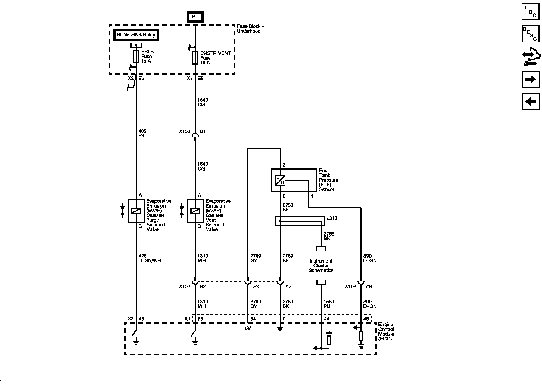 Factory service manual diagram
