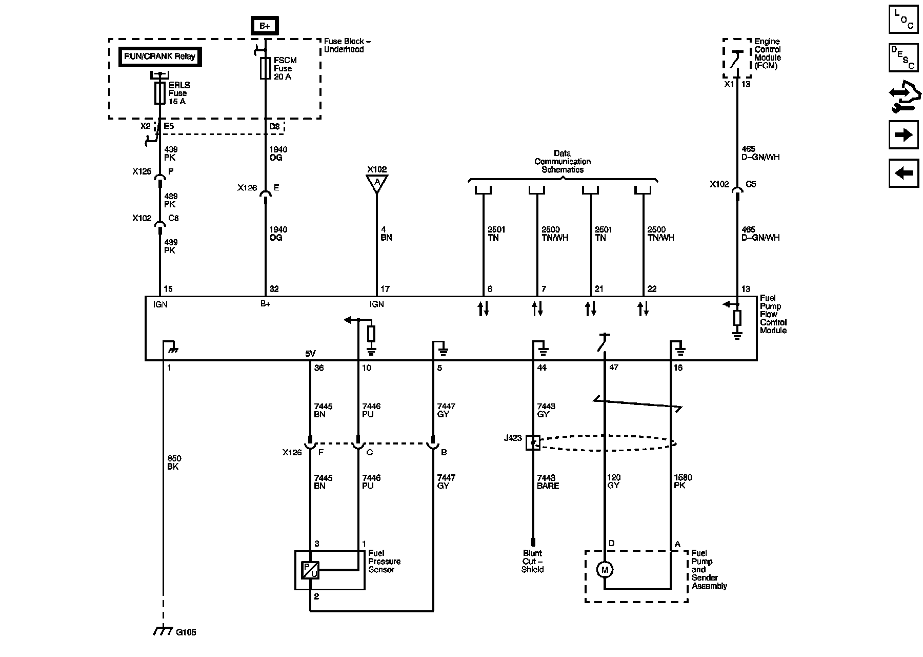 Factory service manual diagram