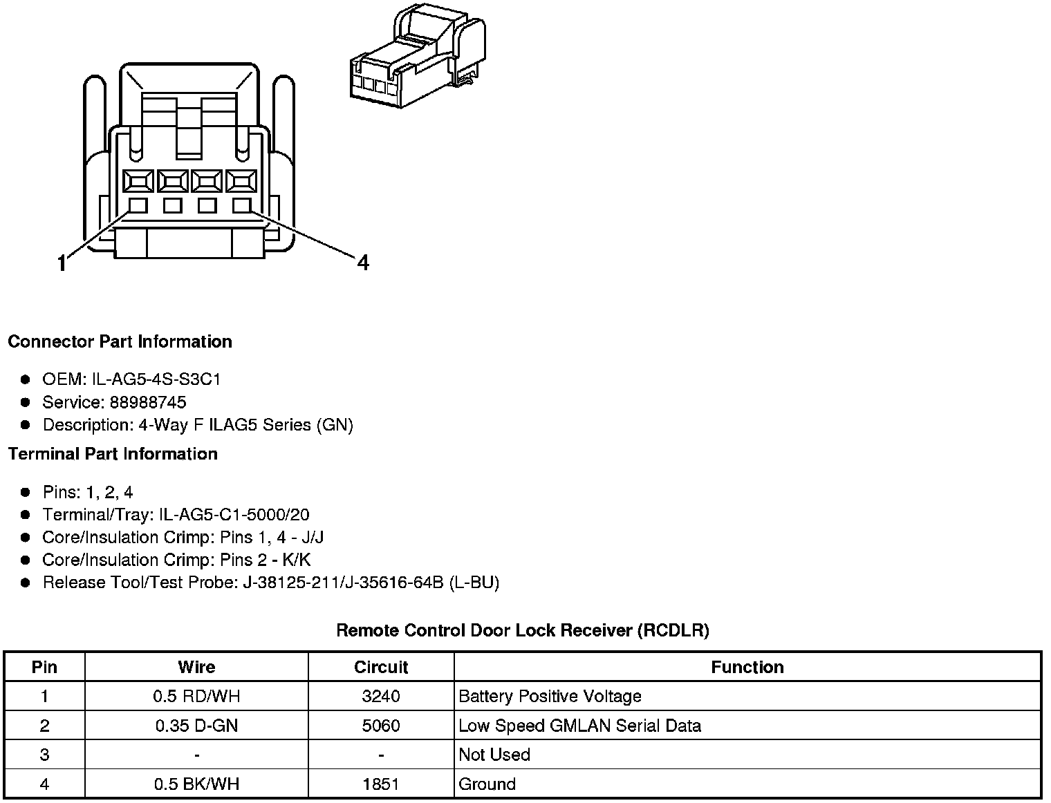 Factory service manual diagram