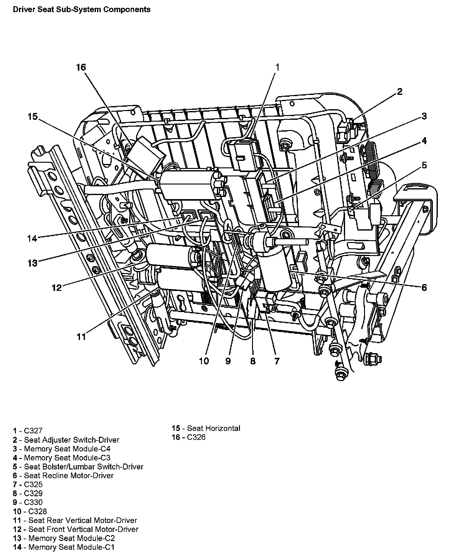 Factory service manual diagram