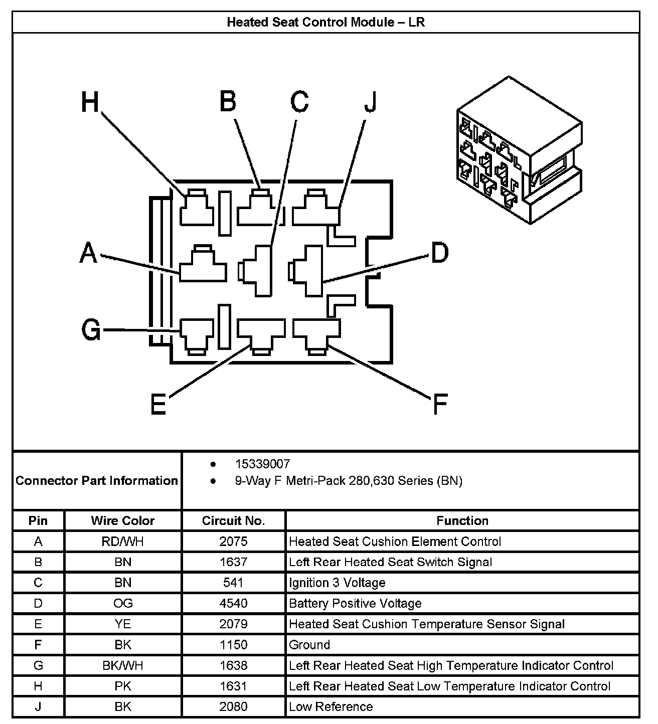 Factory service manual diagram